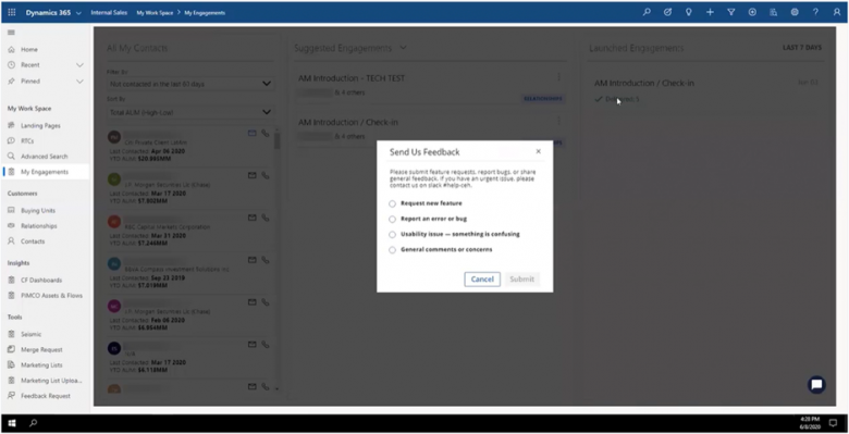 Video: Dynamics 365 Sales and Power Apps for Intermediary Advisory Next Best Action - 08