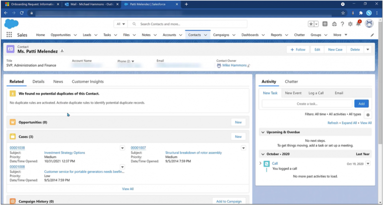 Video: Dynamics 365 Service for Onboarding and Case Management - 06