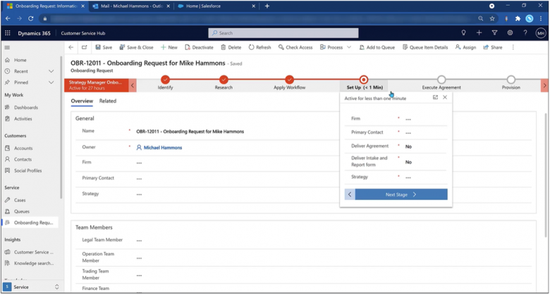 Video: Dynamics 365 Service for Onboarding and Case Management - 04