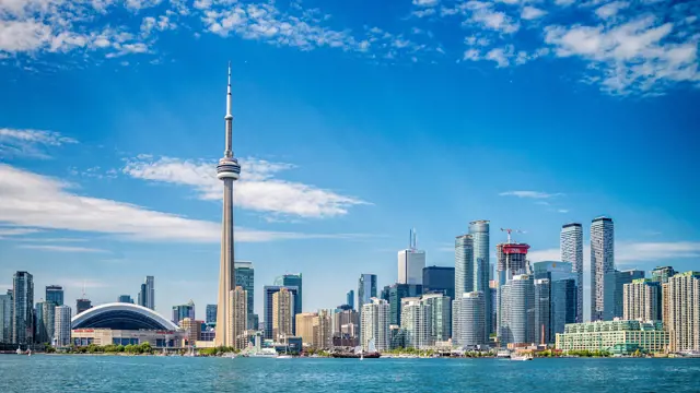 Toronto skyline on a sunny day Toronto skyline on a sunny day