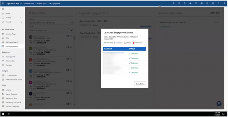 Video: Dynamics 365 Sales and Power Apps for Intermediary Advisory Next Best Action - 07