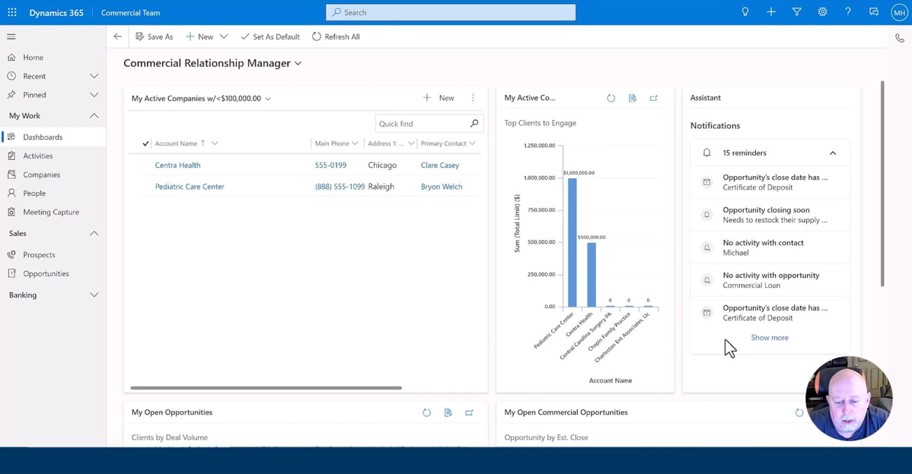 Video: Commercial relationship managers meet targets and goals with Actionable Insights - 06