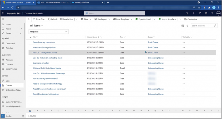 Video: Dynamics 365 Service for Onboarding and Case Management - 01