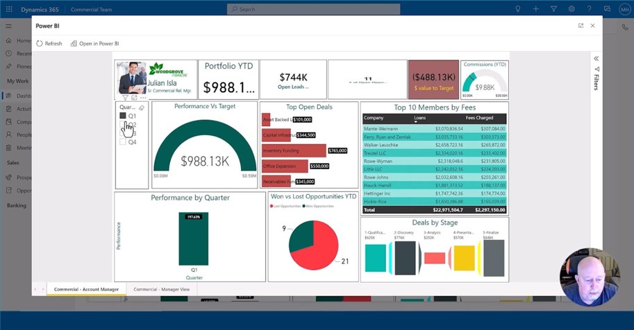 Video: Commercial relationship managers meet targets and goals with Actionable Insights - 04