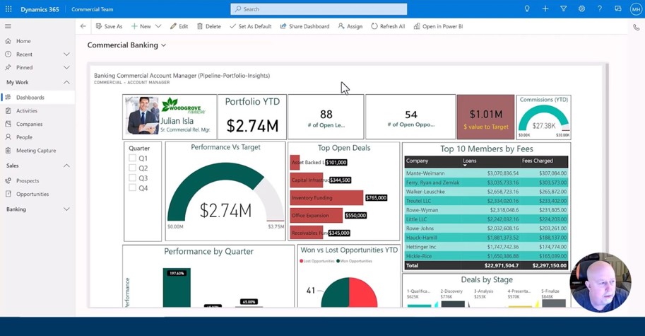 Video: Commercial relationship managers meet targets and goals with Actionable Insights - 01