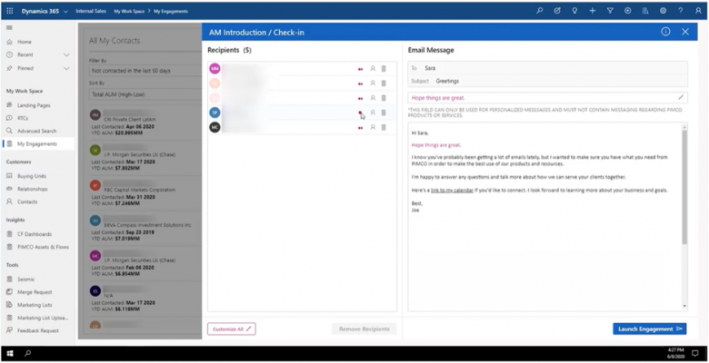 Video: Dynamics 365 Sales and Power Apps for Intermediary Advisory Next Best Action - 05